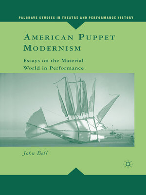 cover image of American Puppet Modernism